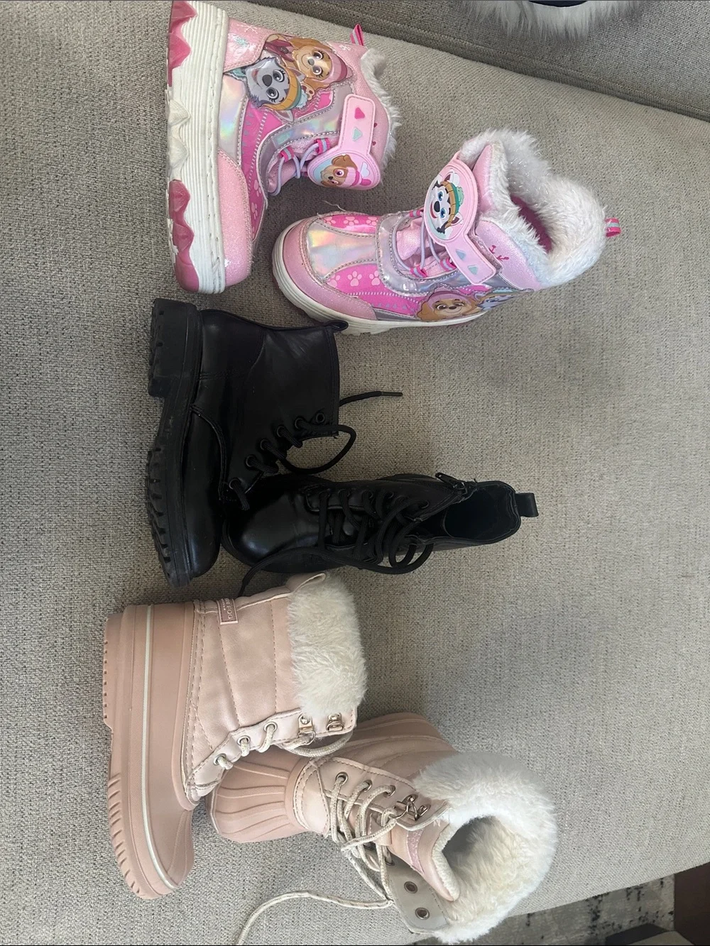 Toddler girl boot lot! 3 pairs